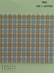 Light Blue and White Satin Stripe Custom Dress Shirt