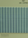 Light Blue and White Satin Stripe Custom Dress Shirt