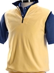 Half Zip Mock Neck Sweatshirt