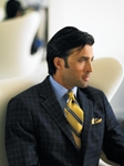 Carmel Handrolled Pocketsquare