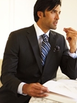 Carmel Handrolled Pocketsquare