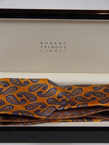Robert Talbott Seven Fold Gold Handsewn Tie 52057M0-02 - Seven Fold Ties | Sam's Tailoring Fine Men's Clothing