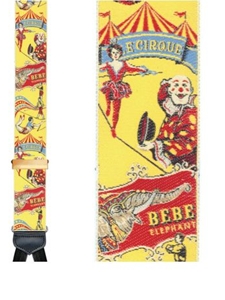 Limited Edition Le Cirque XL Brace: 100% Hand Woven Silk