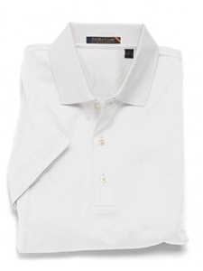 White Double Mercerized Solid Lisle