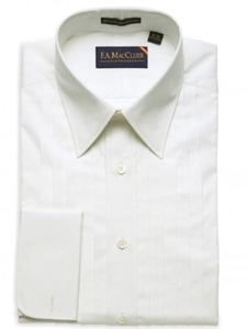 White Classic Point Collar Tuxedo