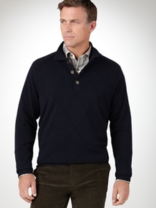 Navy Old Course Argyle Wind Sweater