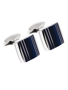 Gold Cufflinks with Double Mother-of-pearl Buttons
