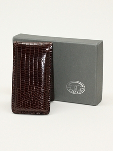 Lizard Magnetic Money Clip - Brown
