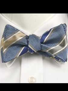 Sky Stripes Classic ''to tie'' Bow