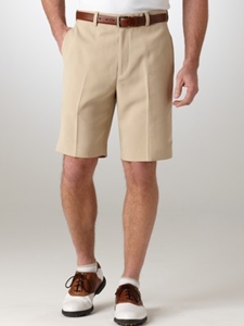 Microfiber Flat Front Short