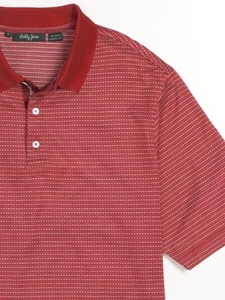 80/2 Fair Isle Jacquard Polo Shirt