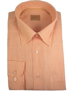 Spring 2012 Orange Linen and Tencel Sport Shirt