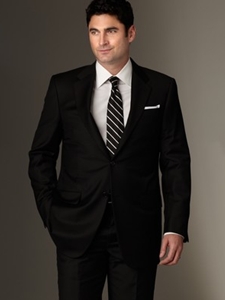 Modern Mahogany Collection Black Suit A03021305531 - Hickey Freeman Sportcoats  |  SamsTailoring  |  Sam's Fine Men's Clothing