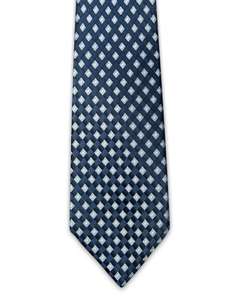IKE Behar Windsor Basketweave Navy Tie 3B91-6601-410 - Ties | Sam's Tailoring Fine Men's Clothing