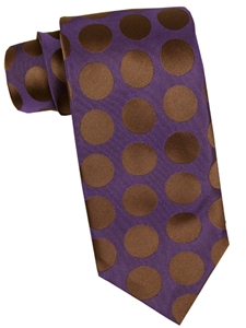 Robert Talbott Purple 2 Time Square Tie 55068E0-11 - Best of Class Ties | Sam's Tailoring Fine Men's Clothing