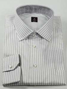 Robert Talbott Brown Stripe Estate Shirt F1710B3U - View All Shirts | Sam's Tailoring Fine Men's Clothing