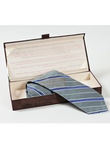 Robert Talbott Camouflage Green Stripe 7 Fold Tie Michigan 51789M0-01 - Fall 2013 Collection Seven Fold Ties | Sam's Tailoring Fine Men's Clothing