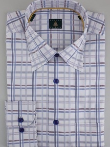 Robert Talbott Multi-Color Check RT Sport Shirt LUM43074-01 - Spring 2015 Collection Sport Shirts | Sam's Tailoring Fine Men's Clothing
