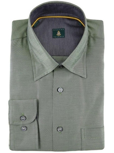 Robert Talbott Green Medium Spread Collar Sport Shirt LUM33088-01 - Spring 2015 Collection Sport Shirts | Sam's Tailoring Fine Men's Clothing