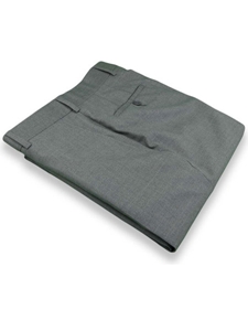 Robert Talbott Medium Grey Laguna Trouser BB02TRLG-01 - Spring 2015 Collection Trousers | Sam's Tailoring Fine Men's Clothing