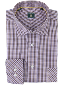 Robert Talbott Rose Wide Spread Collar Multi Check The Crespi Sport Shirt LSM24001-04 - Spring 2015 Collection Sport Shirts | Sam's Tailoring Fine Men's Clothing