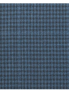 Hickey Freeman Deep Blue Check Worsted Wool Sport Coat 041-502007 - Sportcoats | Sam's Tailoring Fine Men's Clothing