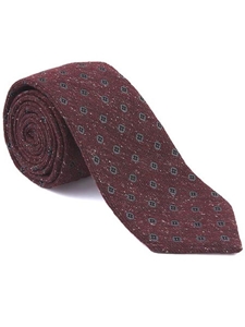 Robert Talbott Red Pasadera Alternative with Floral Design Best Of Class Tie 57573E0-03 - Fall 2014 Collection Best Of Class Ties | Sam's Tailoring Fine Men's Clothing