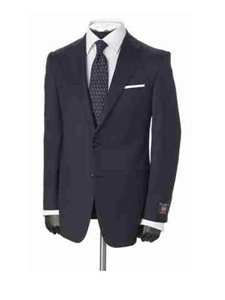Hickey Freeman Navy Minicheck Traveler Suit 45300503B003 - Fall 2014 Collection Suits | Sam's Tailoring Fine Men's Clothing