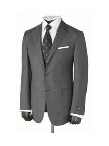 Hickey Freeman Charcoal Plaid Tasmanian Suit 45305501B003 - Spring 2015 Collection Suits | Sam's Tailoring Fine Men's Clothing