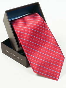 Robert Talbott Red with Stripes Best Of Class Tie SAM-5463 - Spring 2015 Collection Best Of Class Ties | Sam's Tailoring Fine Men's Clothing