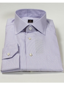 Robert Talbott Wisteria Medium Spread Collar Plaid Check Estate Dress Shirt F2582B3U - Spring 2015 Collection Dress Shirts | Sam's Tailoring Fine Men's Clothing