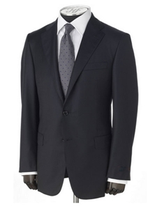 Hickey Freeman Navy Tasmanian Suit Beacon Model 45304713B003 - Fall 2015 Collection Suits | Sam's Tailoring Fine Men's Clothing
