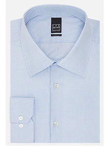 Ike Behar Black Label Slim Fit Check Dress Shirt Blue Stone 28B0365-473 - Spring 2015 Collection Dress Shirts | Sam's Tailoring Fine Men's Clothing
