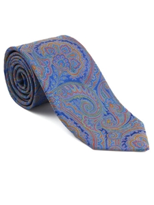 Robert Talbott Navy with Paisley Design Silk Los Padres Best Of Class Tie 56273E0-01 - Spring 2015 Collection Best Of Class Ties | Sam's Tailoring Fine Men's Clothing