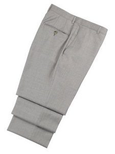 Hickey Freeman Dove Grey Summer Trousers 51603101B073 - Spring 2015 Collection Trousers | Sam's Tailoring Fine Men's Clothing