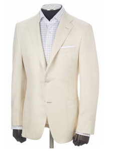 Hickey Freeman White Silk Blend Sport Coat 51504102D016 - Spring 2015 Collection Sport Coats and Blazers | Sam's Tailoring Fine Men's Clothing