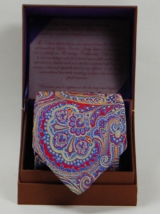 Robert Talbott Multi-Color with Paisley Design Silk Estate Tie SAMSTAILORINGIMG-0072 - Spring 2015 Collection Estate Ties | Sam's Tailoring Fine Men's Clothing
