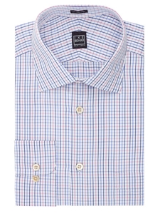 Ike Behar Black Label Regular Fit Check Dress Shirt Blue Velvet 28B0675-413 - Spring 2015 Collection Dress Shirts | Sam's Tailoring Fine Men's Clothing