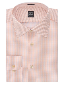 Ike Behar Black Label Regular Fit Check Dress Shirt Yam 28B0685-814 - Spring 2015 Collection Dress Shirts | Sam's Tailoring Fine Men's Clothing