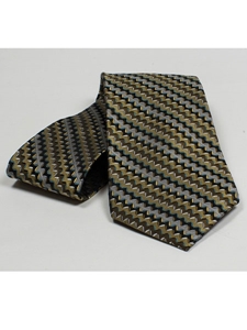 Jhane Barnes Multi-Color Zigzag Stripes Silk Tie JLPJBT0042 - Ties or Neckwear | Sam's Tailoring Fine Men's Clothing