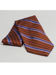 Jhane Barnes Multiple Color Stripes Silk Tie JLPJBT0046 - Ties or Neckwear | Sam's Tailoring Fine Men's Clothing