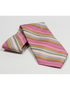 Jhane Barnes Multi-Color Stripes Silk Tie JLPJBT0057 - Ties or Neckwear | Sam's Tailoring Fine Men's Clothing