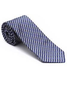 Robert Talbott Navy with Stripes Post Ranch Estate Tie 43869I0-01 - Spring 2016 Collection Estate Ties | Sam's Tailoring Fine Men's Clothing