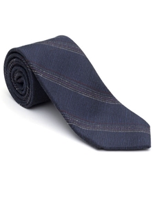 Robert Talbott Navy with Stripes Donegal Collection Silk Best of Class Tie 58766E0-05 - Fall 2015 Collection Best Of Class Ties | Sam's Tailoring Fine Men's Clothing