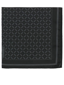 Robert Talbott Check Geometric Design Formal Wear Pocket Square 46357-0 - Fall 2015 Collection Pocket Squares | Sam's Tailoring Fine Men's Clothing