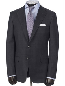 Tasmanian Charcoal Plaid Suit | Get $100 Off on Hickey FreeMan Suits  | sams Tailoring