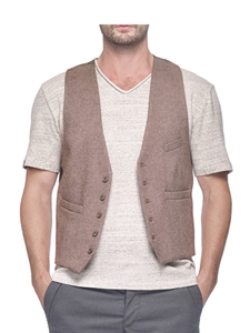 Camel James Vest |  Eight Field of Freedom Vests New Collection  2016 | Sams Tailoring