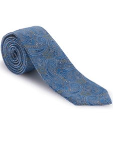 Robert Talbott Blue Connoisseur Estate Tie 43993I0-04 - Spring 2016 Collection Estate Ties | Sam's Tailoring Fine Men's Clothing