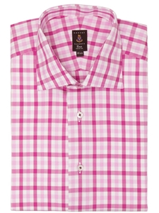 Rose, Pink & White check Estate Shirt | Robert Talbott Spring Collection 2016 | Sams Tailoring