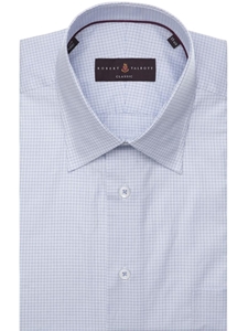 Blue and White Check Classic Dress Shirt| Robert Talbott Spring Collection 2016 | Sams Tailoring